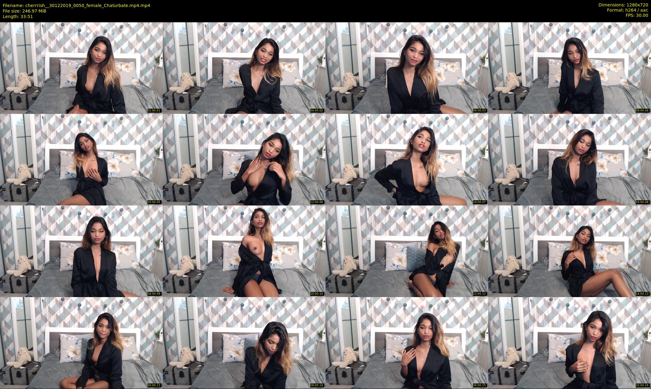 cherrrish_ — 34 minute Chaturbate female cam show recording, 720p, Dec 30, 2019