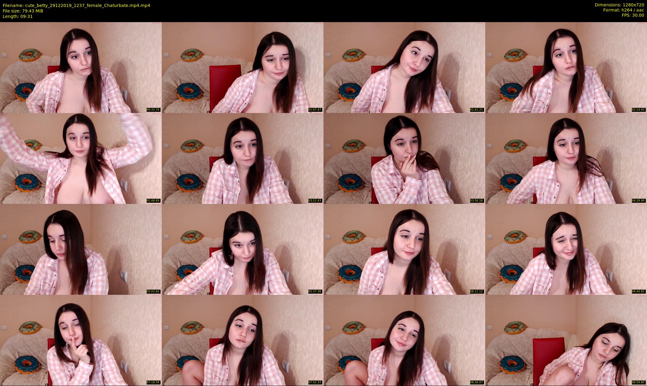 cute_betty — 10 minute Chaturbate female cam show recording, 720p, Dec 29, 2019