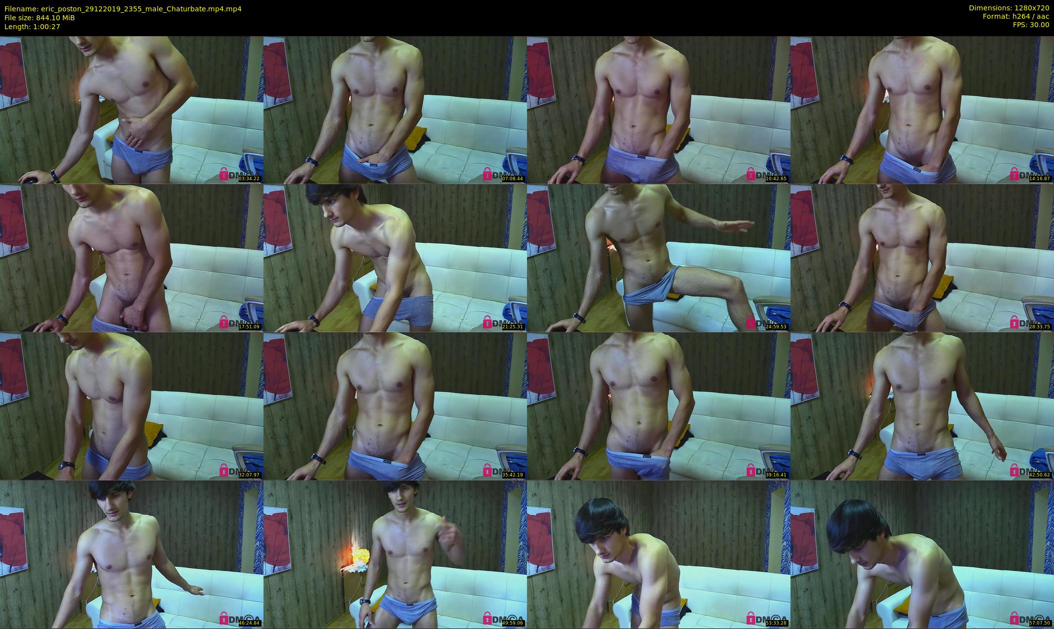 eric_poston — 61 minute Chaturbate male cam show recording, 720p, Dec 29, 2019