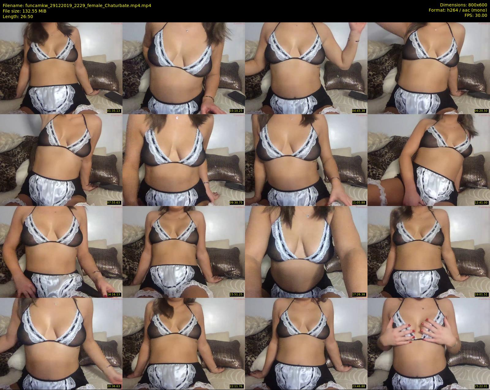 funcamkw — 27 minute Chaturbate female cam show recording, 480p, Dec 29, 2019