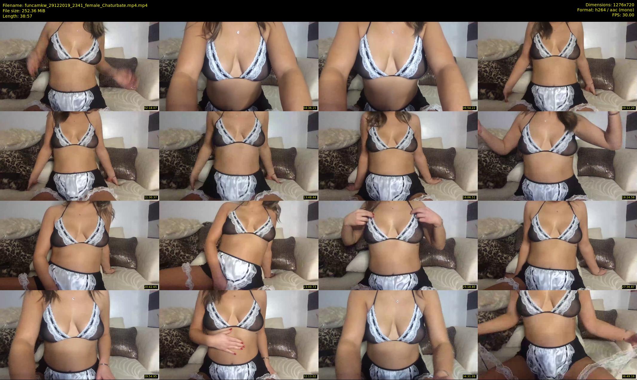 funcamkw — 39 minute Chaturbate female cam show recording, 720p, Dec 29, 2019