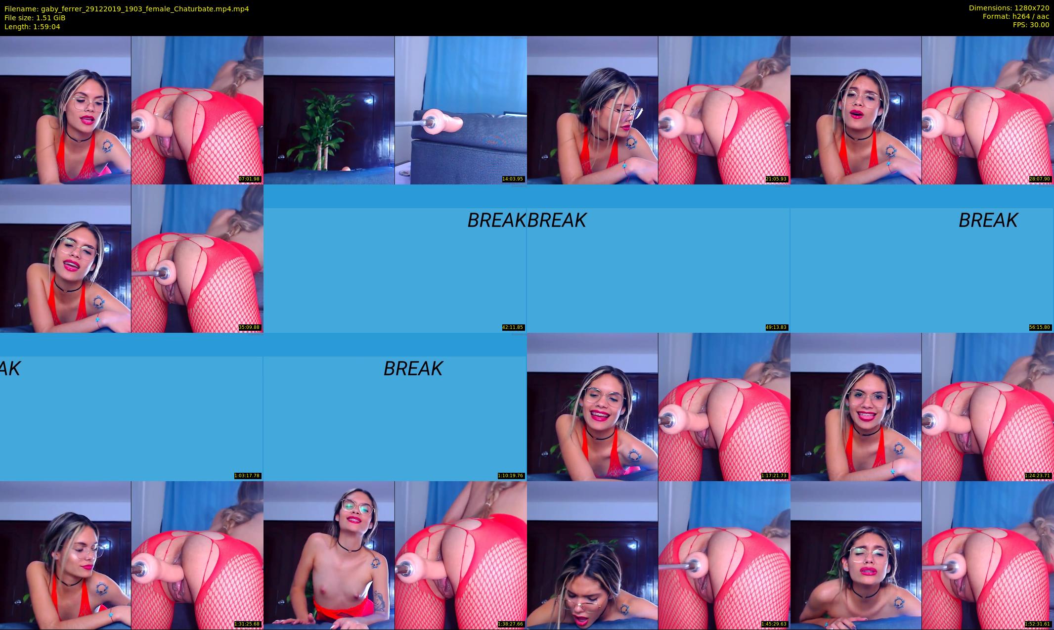 gaby_ferrer — 120 minute Chaturbate female cam show recording, 720p, Dec 29, 2019