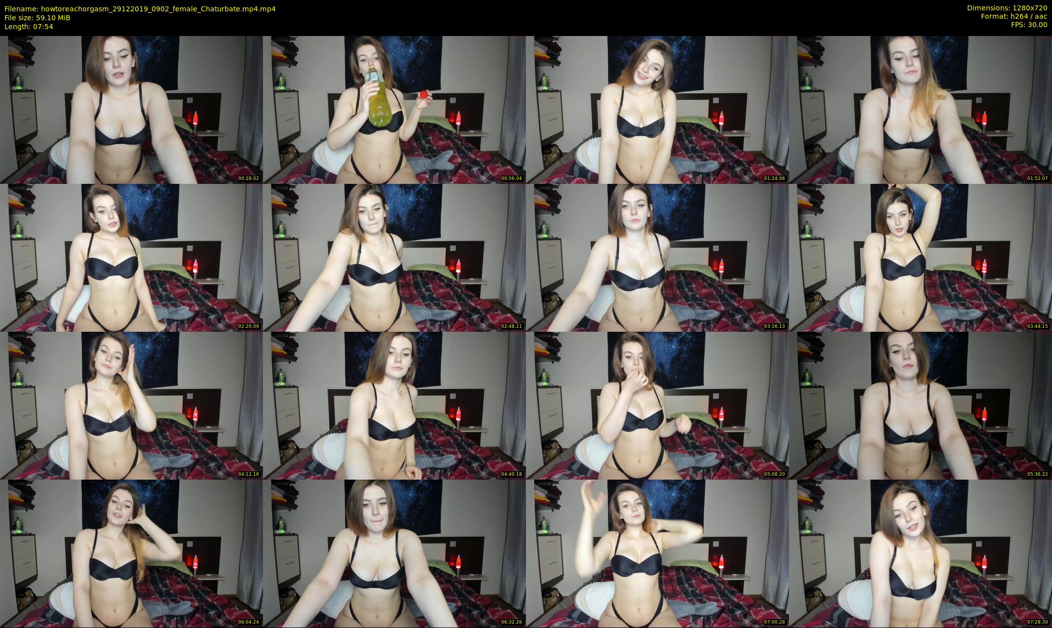 howtoreachorgasm — 8 minute Chaturbate couple cam show recording, 720p, Dec 29, 2019