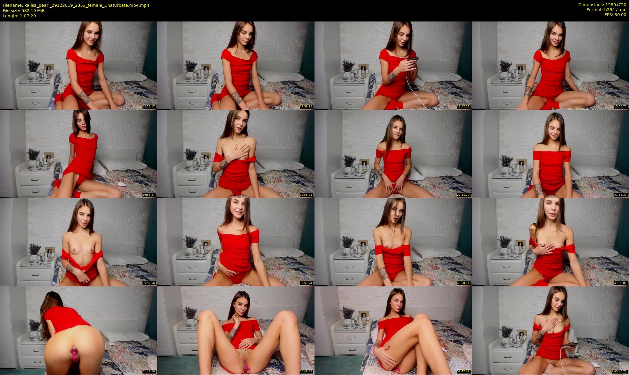 kalisa_pearl — 68 minute Chaturbate female cam show recording, 720p, Dec 29, 2019