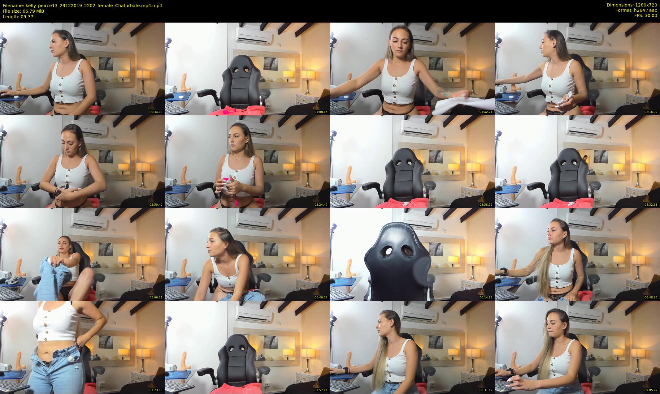 kelly_peirce13 — 10 minute Chaturbate female cam show recording, 720p, Dec 29, 2019