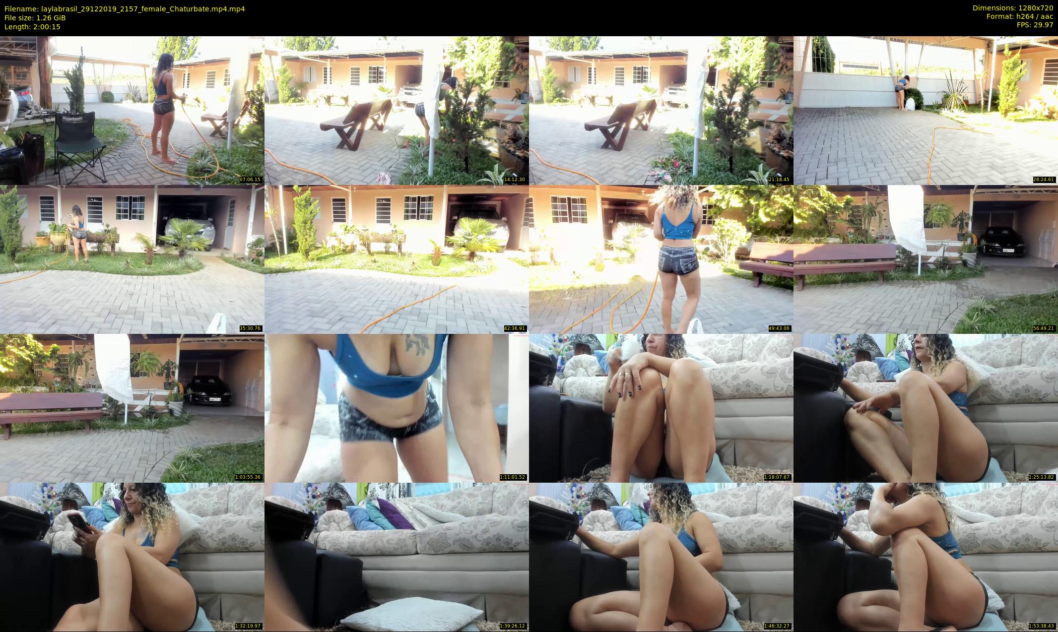 laylabrasil — 121 minute Chaturbate female cam show recording, 720p, Dec 29, 2019