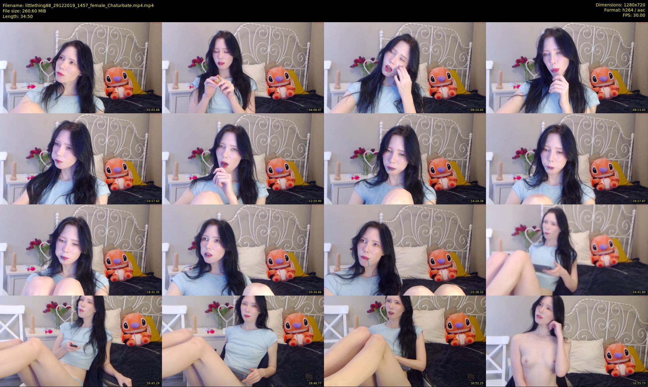 littlething88 — 35 minute Chaturbate female cam show recording, 720p, Dec 29, 2019