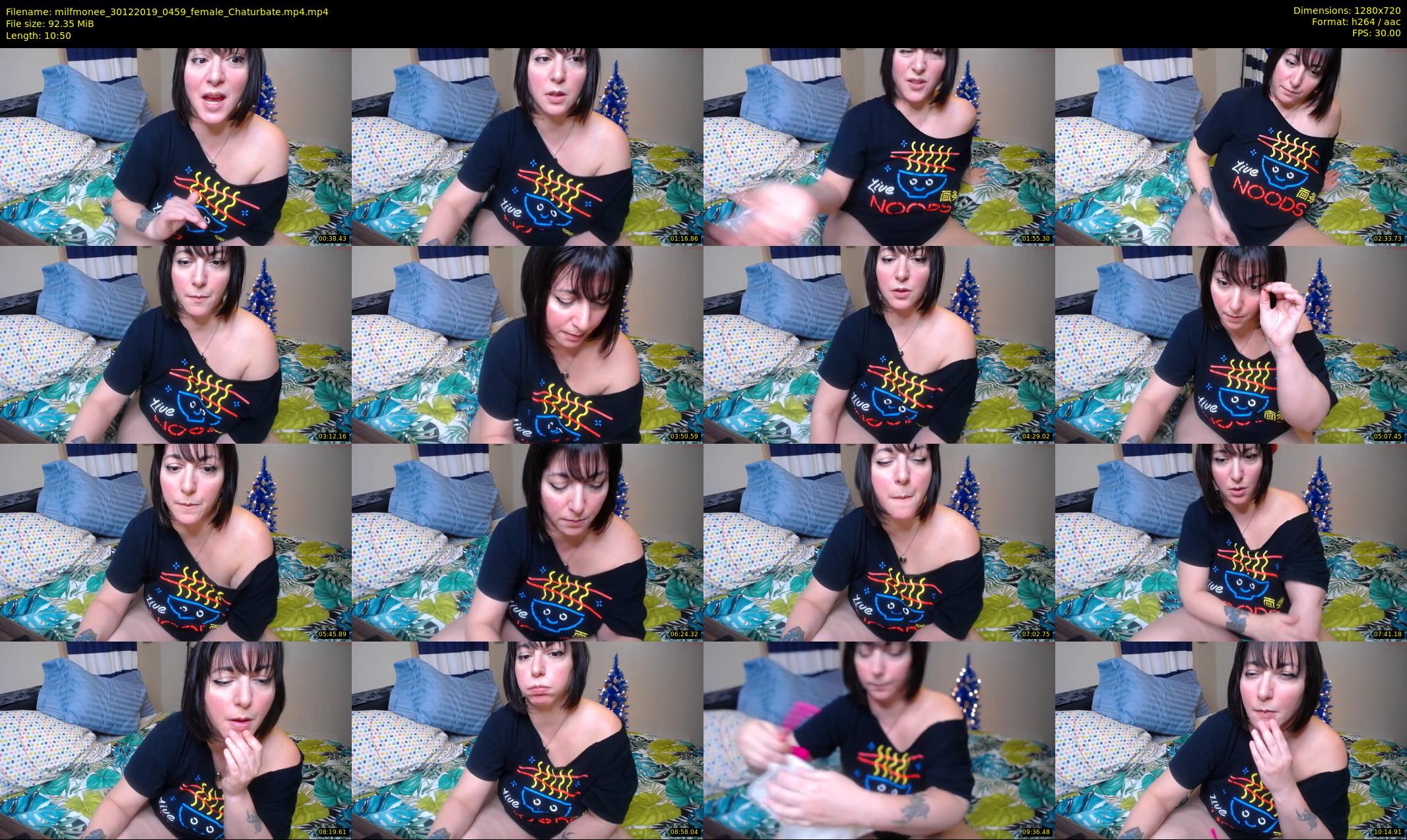 milfmonee — 11 minute Chaturbate female cam show recording, 720p, Dec 30, 2019