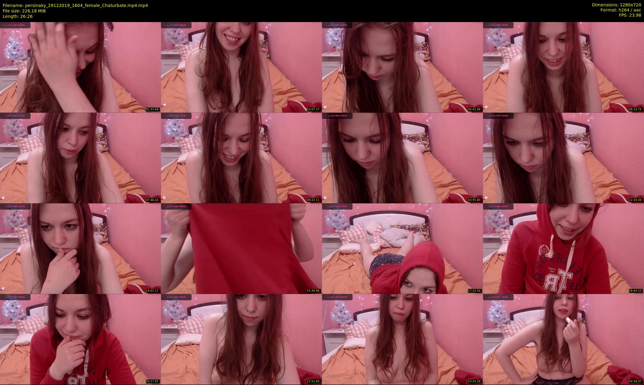 persinaky — 27 minute Chaturbate female cam show recording, 720p, Dec 29, 2019