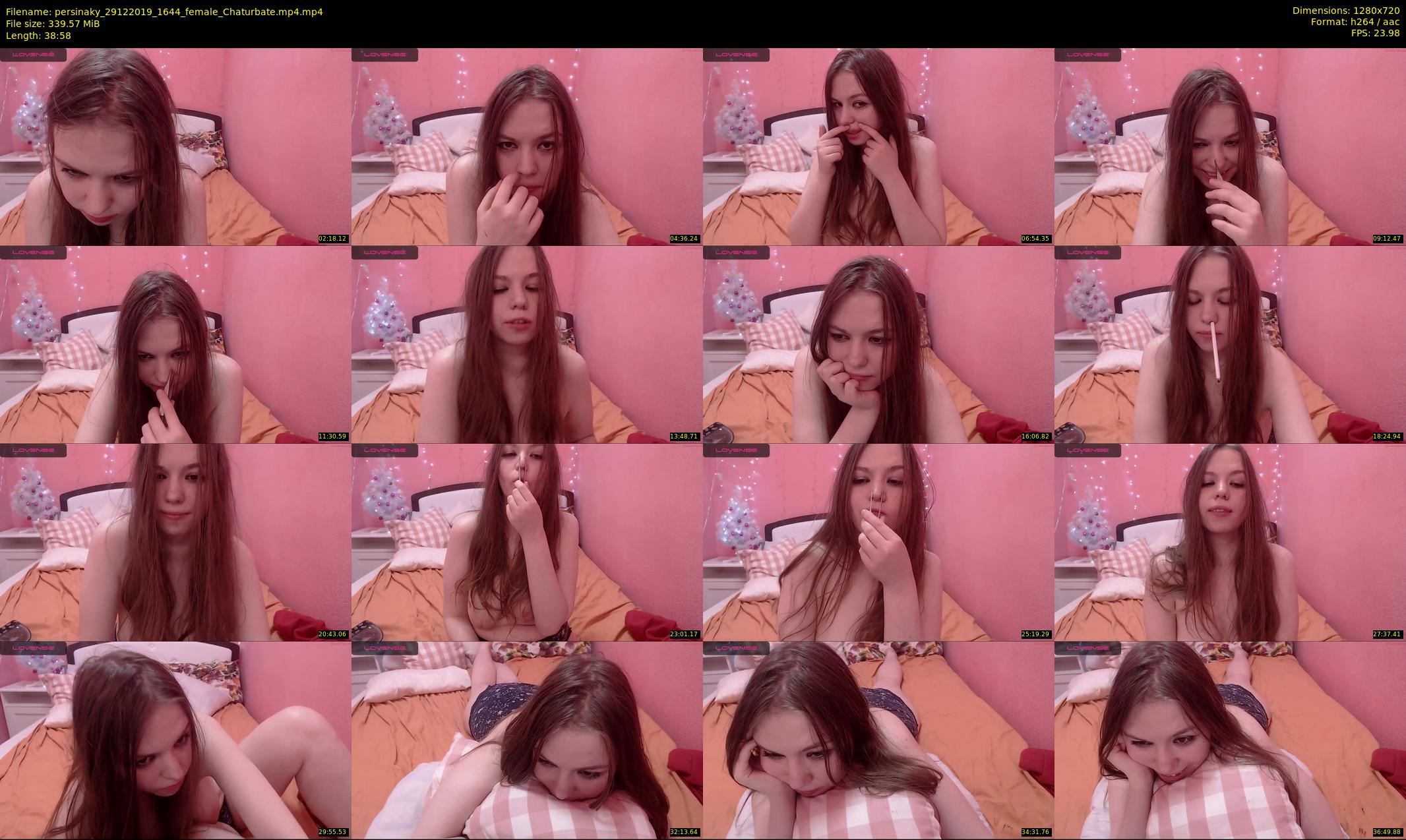 persinaky — 39 minute Chaturbate female cam show recording, 720p, Dec 29, 2019