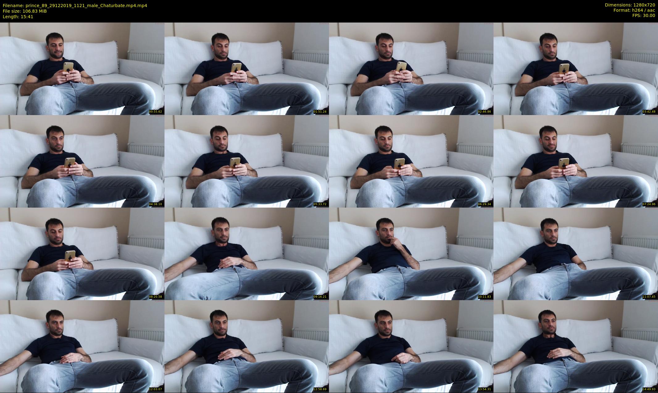 prince_89 — 16 minute Chaturbate male cam show recording, 720p, Dec 29, 2019