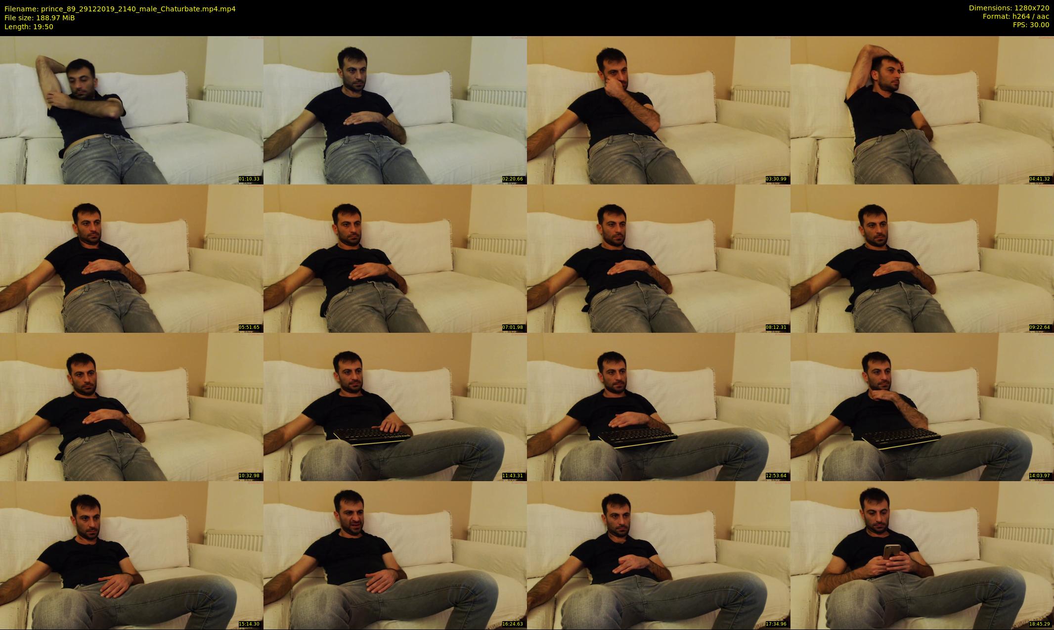 prince_89 — 20 minute Chaturbate male cam show recording, 720p, Dec 29, 2019