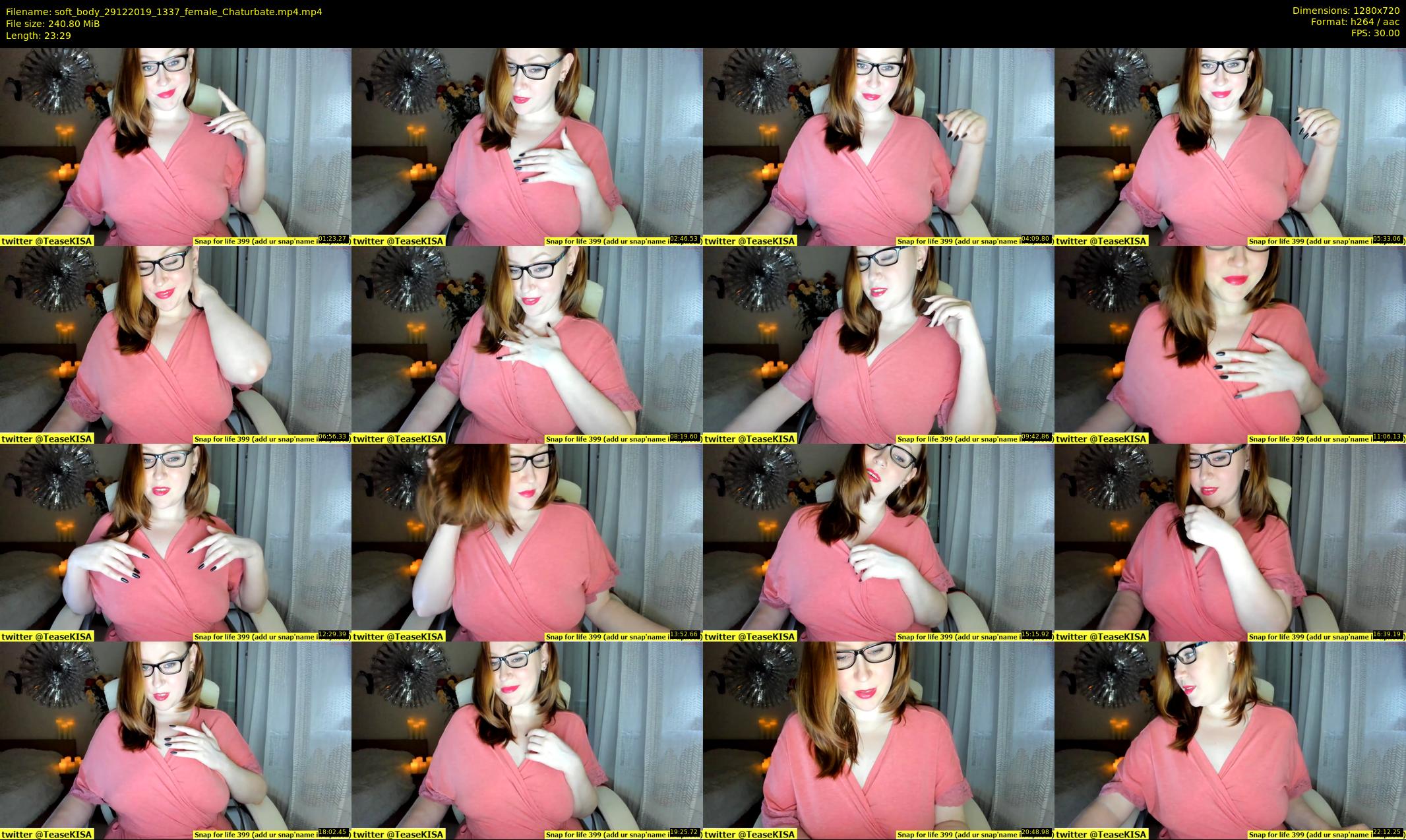 soft_body — 24 minute Chaturbate female cam show recording, 720p, Dec 29, 2019