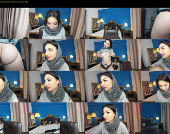taahiraarabian — 95 minute Chaturbate female cam show recording, 720p, Dec 29, 2019