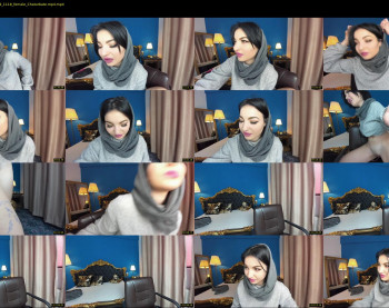 taahiraarabian — 96 minute Chaturbate female cam show recording, 720p, Dec 29, 2019