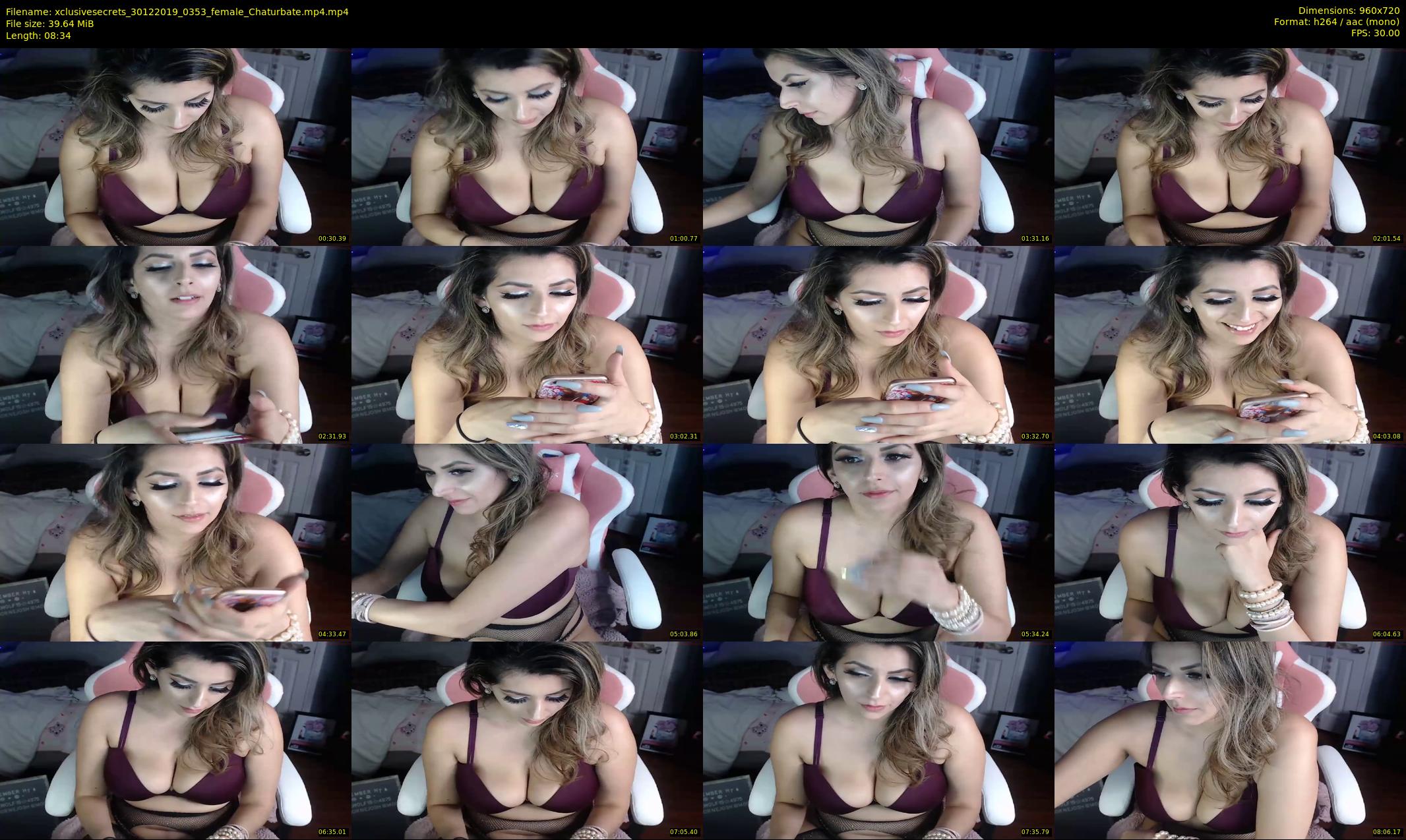 xclusivesecrets — 9 minute Chaturbate female cam show recording, 720p, Dec 30, 2019