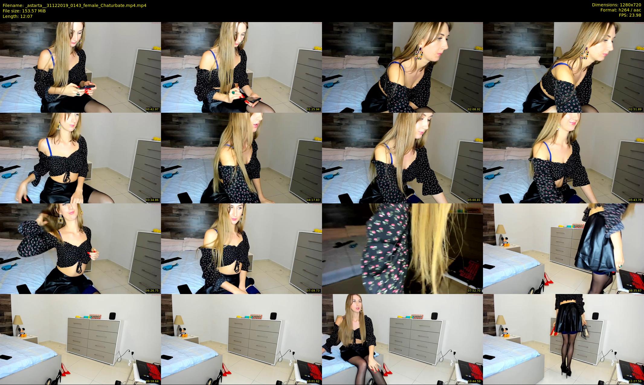 _astarta_ — 13 minute Chaturbate female cam show recording, 720p, Dec 31, 2019