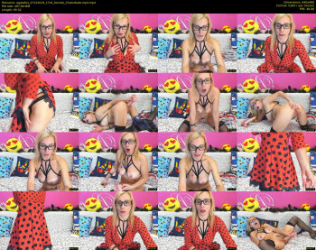 agatafox — 50 minute Chaturbate female cam show recording, 480p, Dec 27, 2019