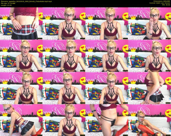 agatafox — 13 minute Chaturbate female cam show recording, 480p, Dec 30, 2019