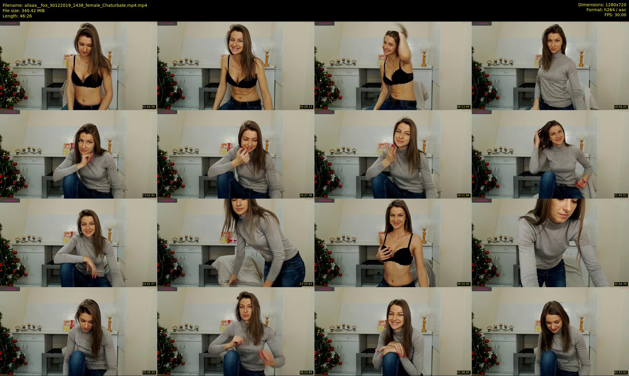 alisaa__fox — 47 minute Chaturbate female cam show recording, 720p, Dec 30, 2019