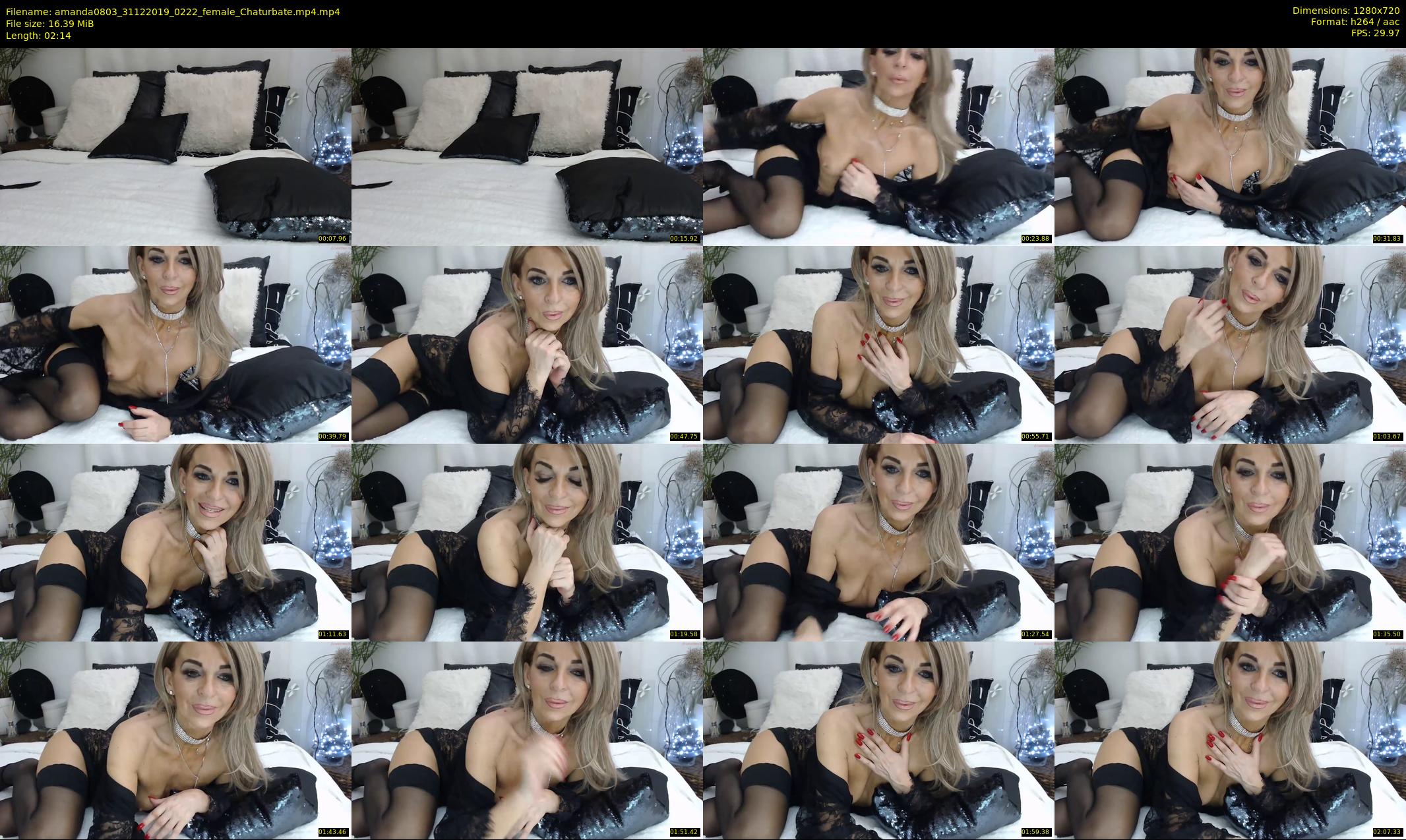 amanda0803 — 3 minute Chaturbate female cam show recording, 720p, Dec 31, 2019