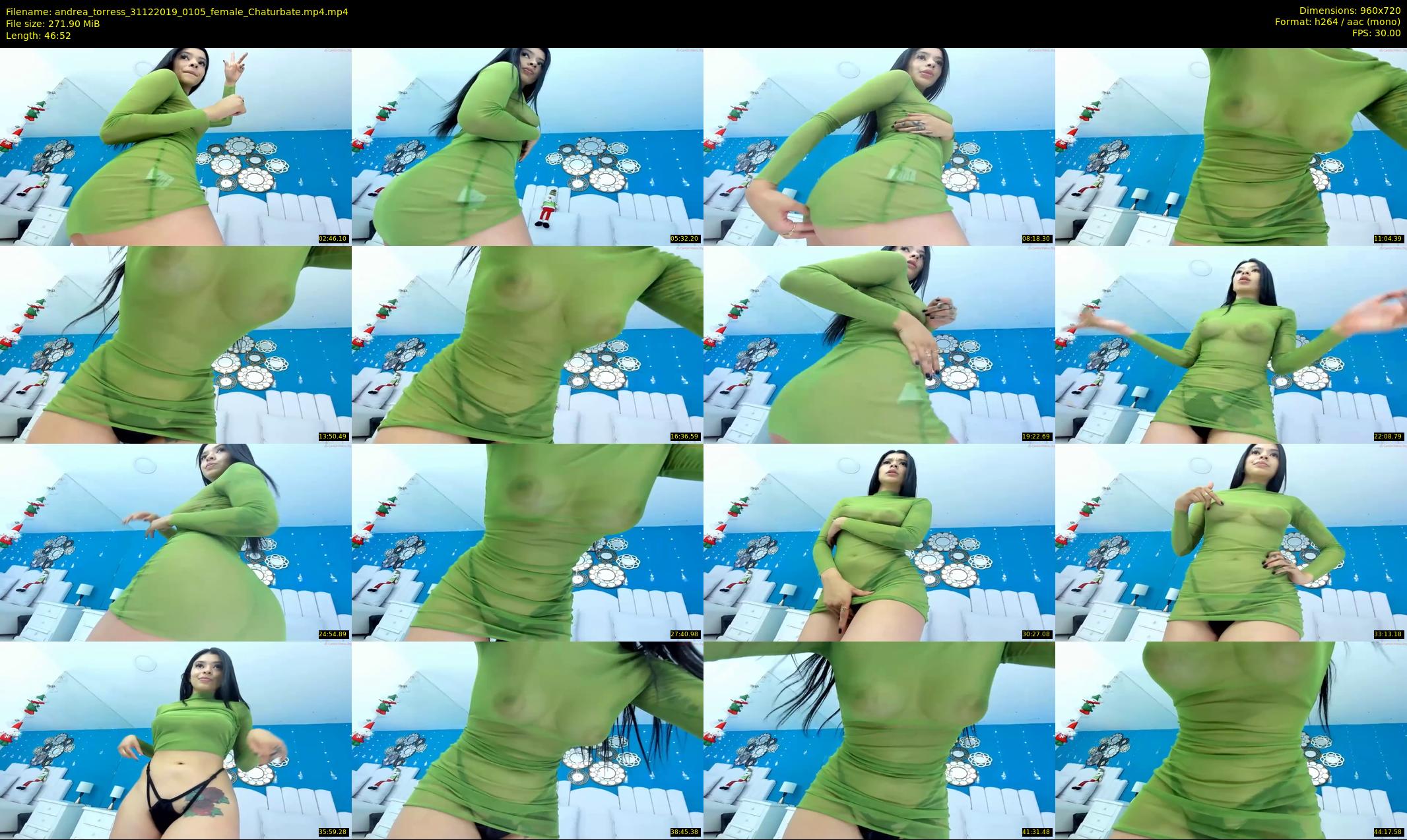 andrea_torress — 47 minute Chaturbate female cam show recording, 720p, Dec 31, 2019