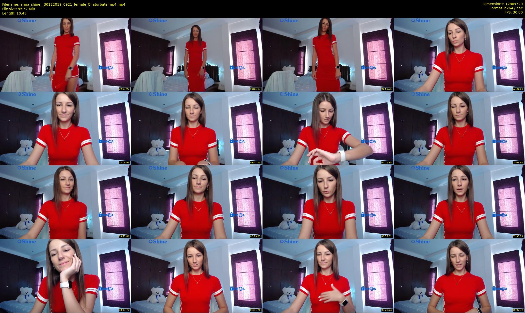 anna_shine_ — 11 minute Chaturbate female cam show recording, 720p, Dec 30, 2019