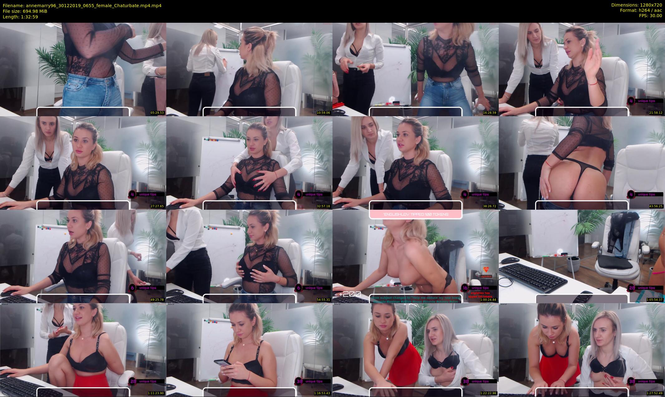 annemarry96 — 93 minute Chaturbate female cam show recording, 720p, Dec 30, 2019