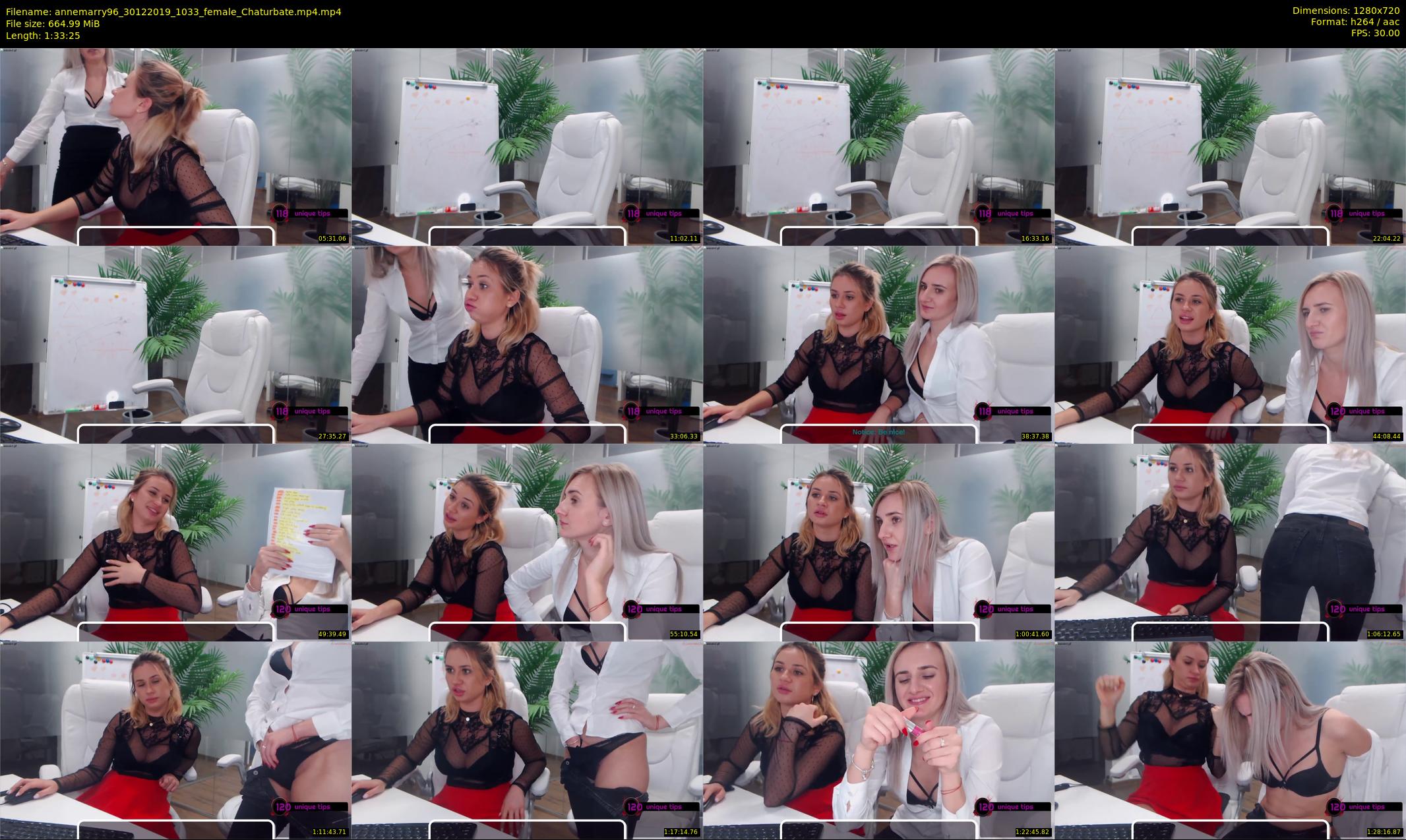 annemarry96 — 94 minute Chaturbate female cam show recording, 720p, Dec 30, 2019
