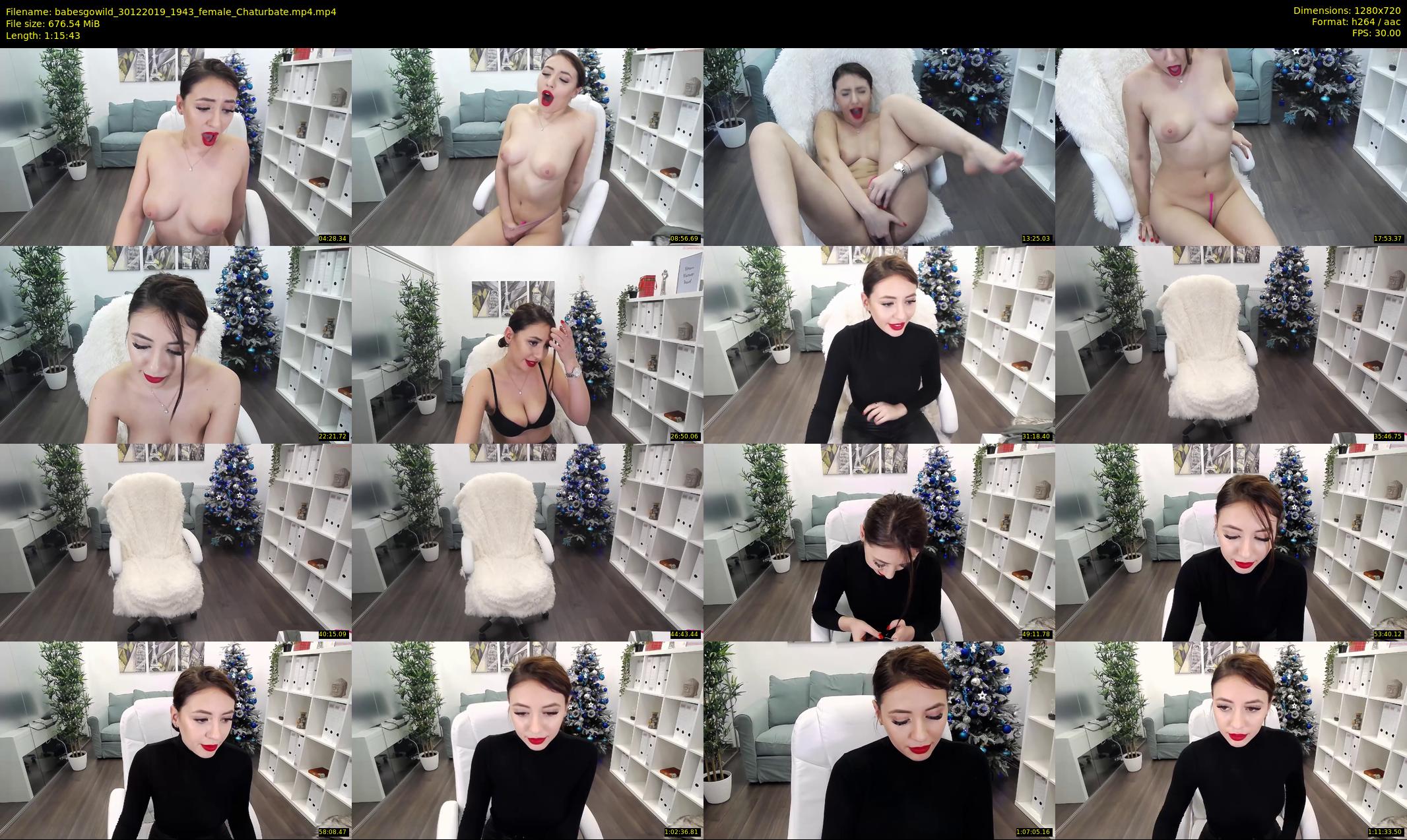 babesgowild — 76 minute Chaturbate couple cam show recording, 720p, Dec 30, 2019