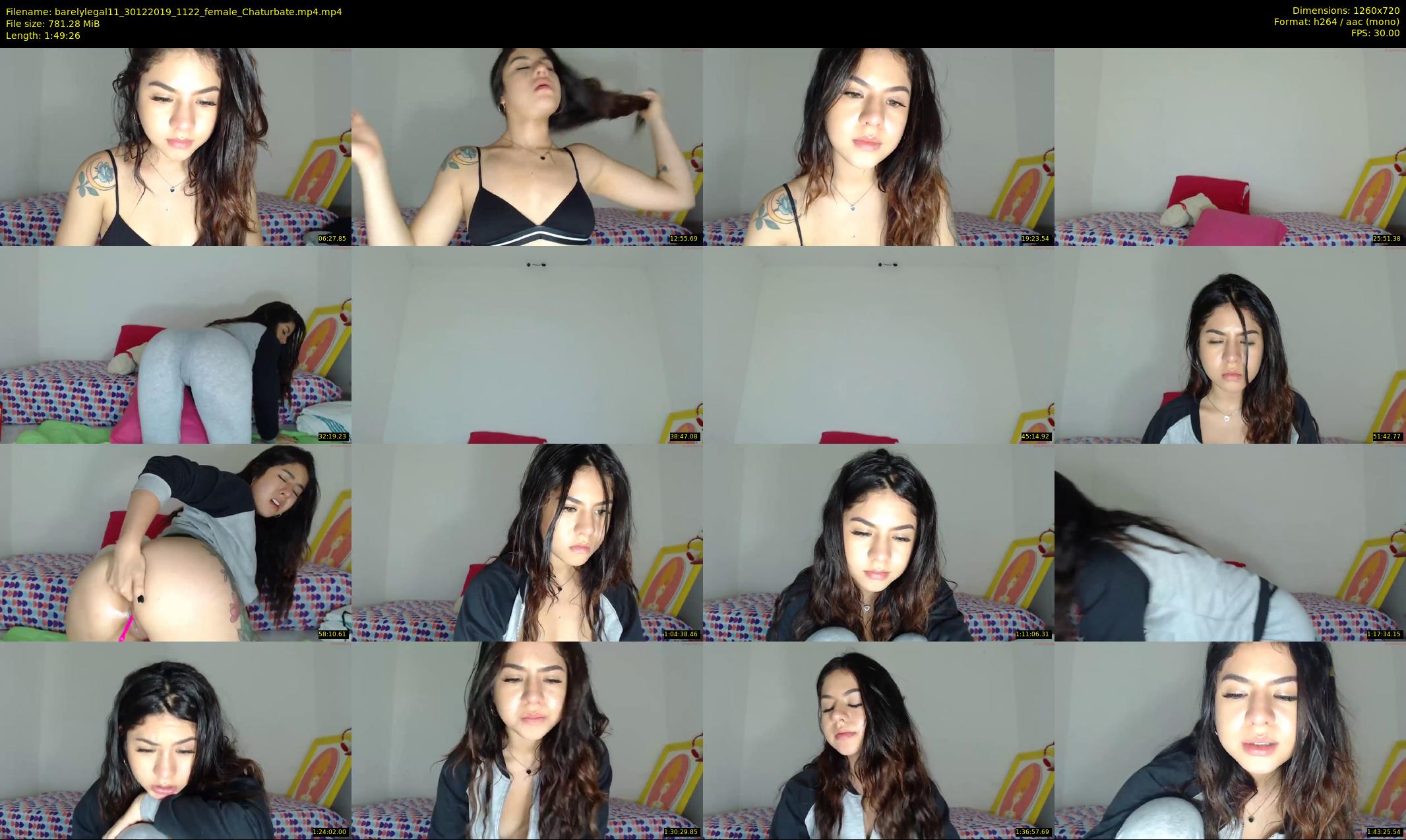 barelylegal11 — 110 minute Chaturbate female cam show recording, 720p, Dec 30, 2019
