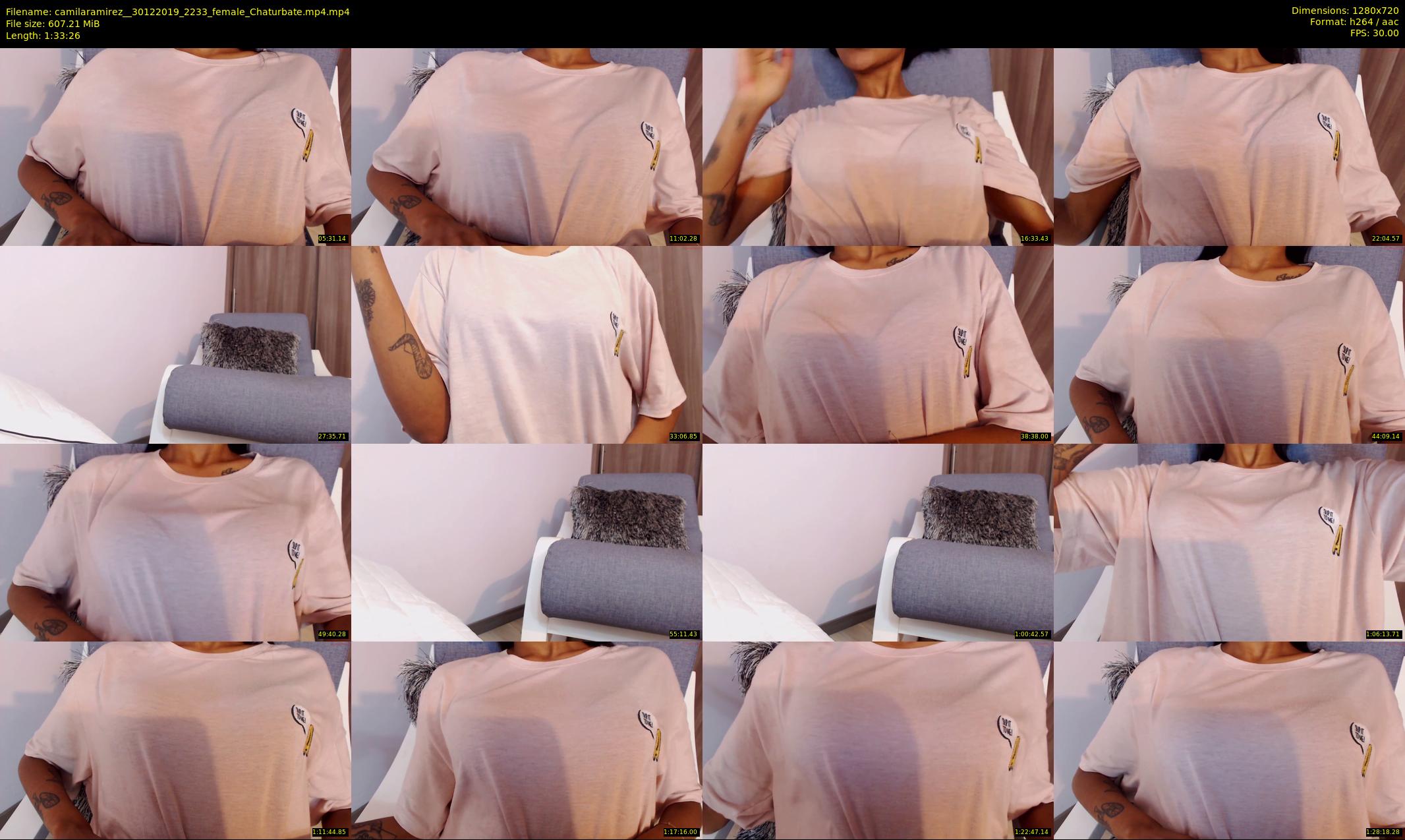 camilaramirez_ — 94 minute Chaturbate female cam show recording, 720p, Dec 30, 2019