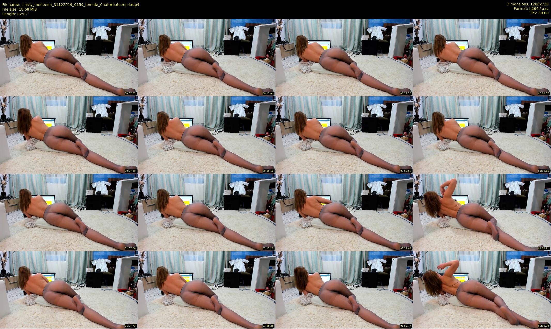 classy_medeeea — 3 minute Chaturbate female cam show recording, 720p, Dec 31, 2019