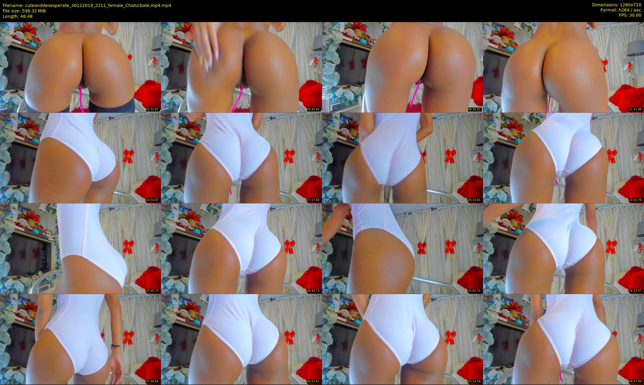 cuteanddesesperate — 49 minute Chaturbate female cam show recording, 720p, Dec 30, 2019