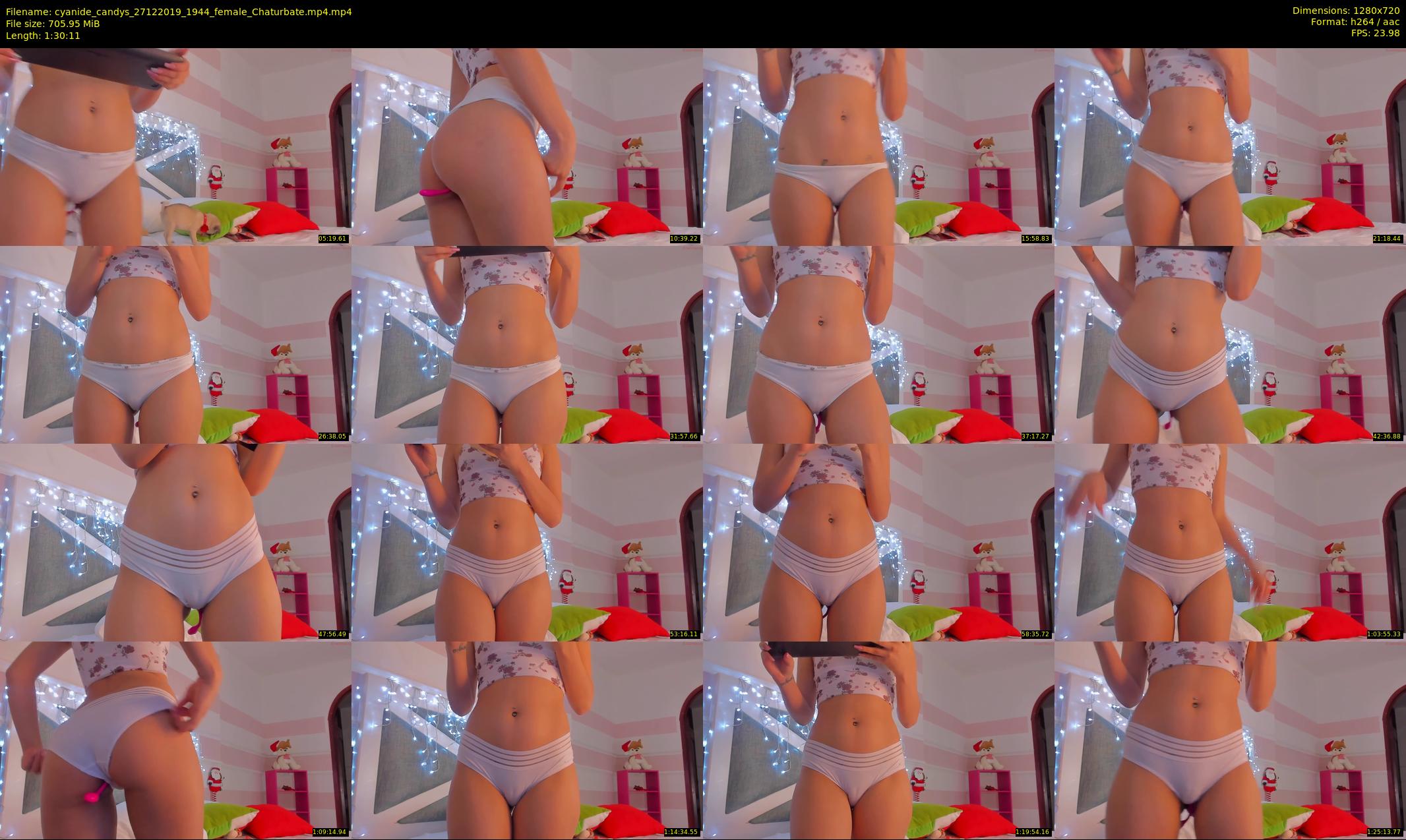 cyanide_candys — 91 minute Chaturbate female cam show recording, 720p, Dec 27, 2019