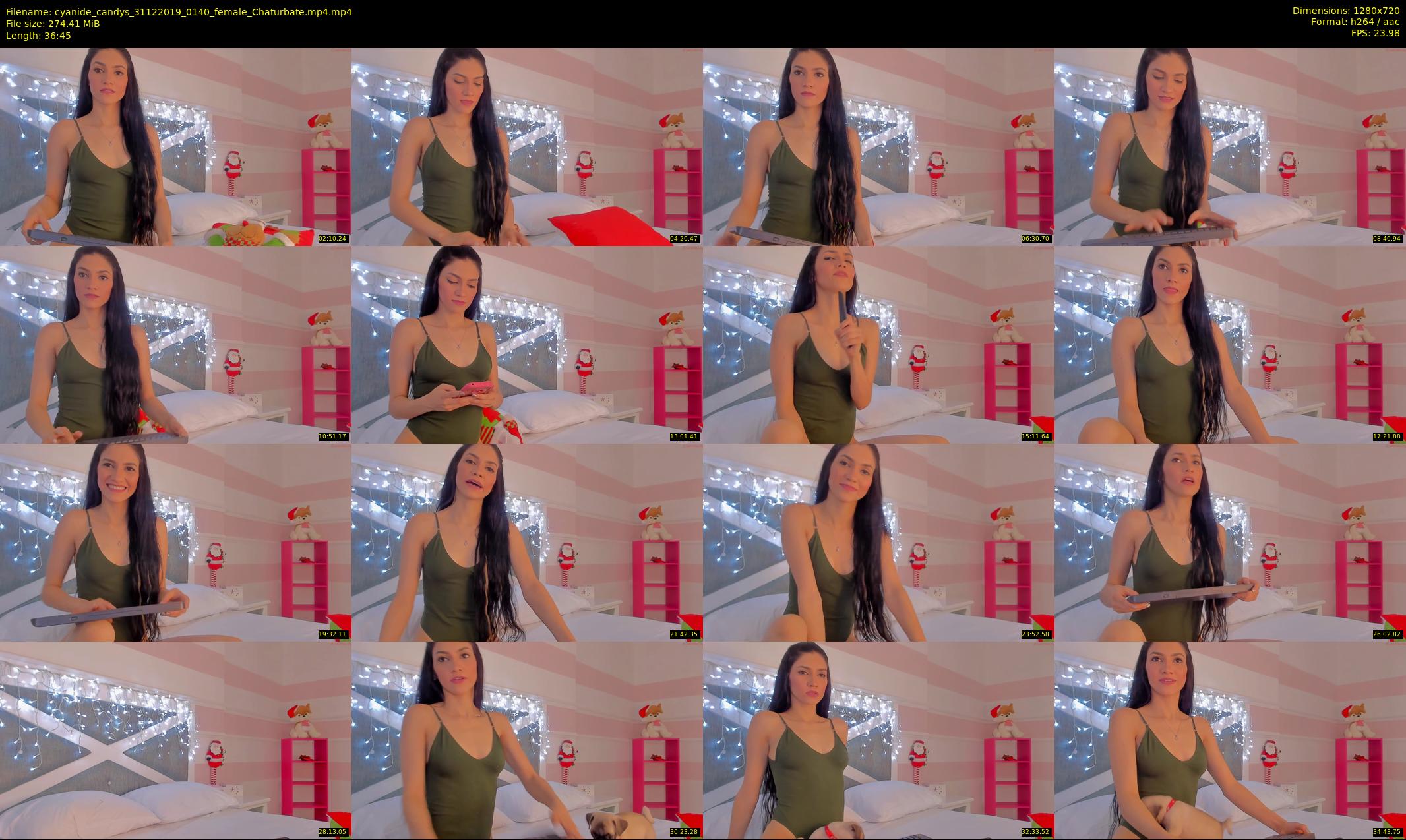 cyanide_candys — 37 minute Chaturbate female cam show recording, 720p, Dec 31, 2019
