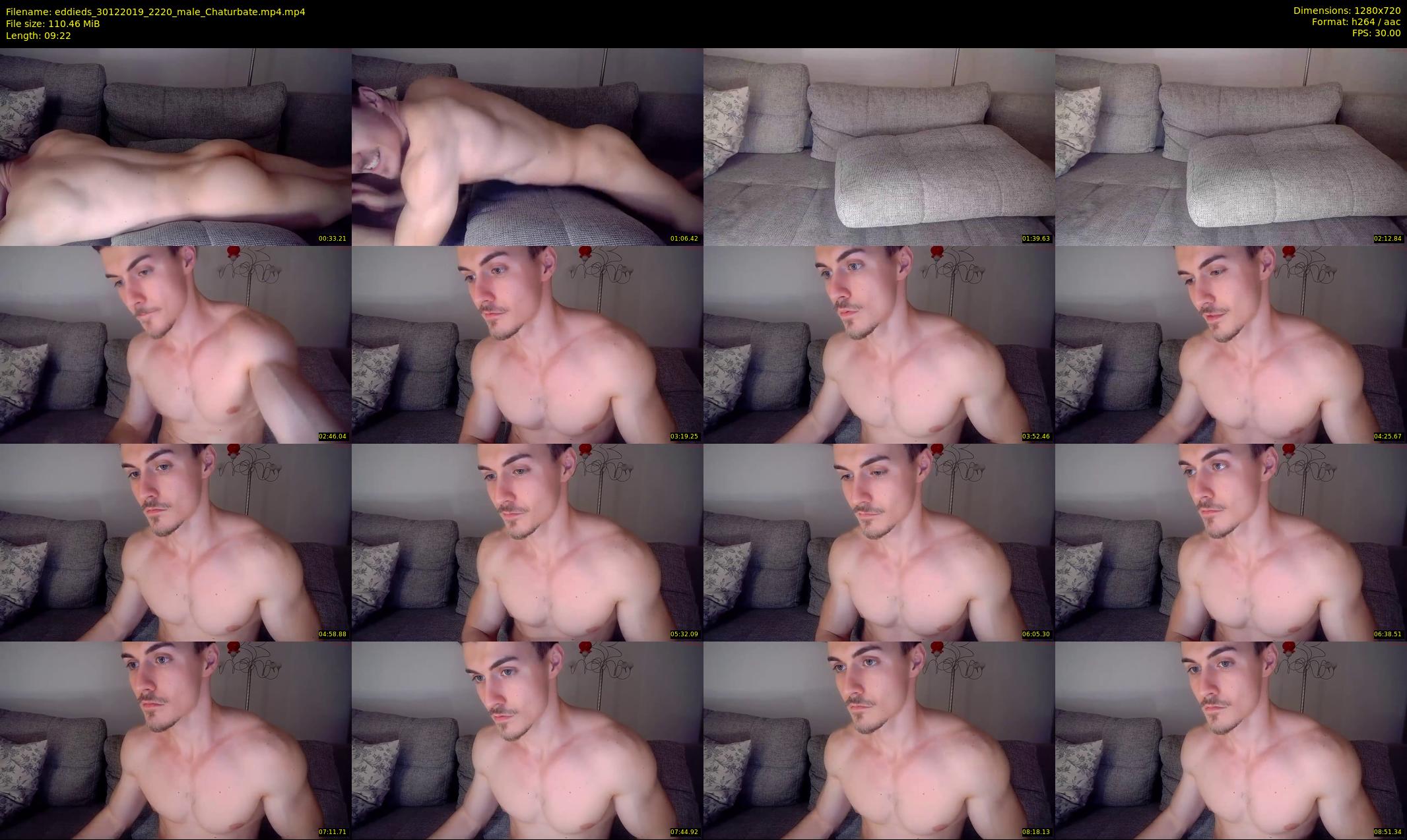 eddieds — 10 minute Chaturbate male cam show recording, 720p, Dec 30, 2019