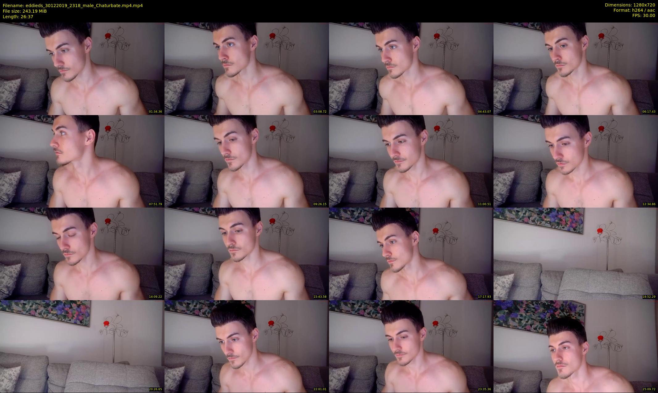 eddieds — 27 minute Chaturbate male cam show recording, 720p, Dec 30, 2019