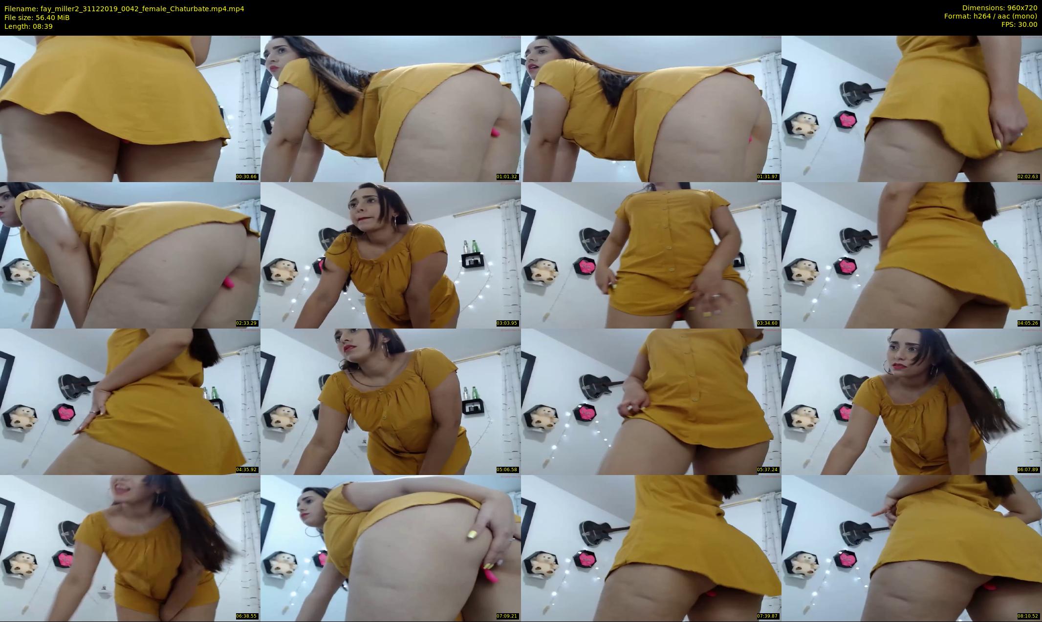 fay_miller2 — 9 minute Chaturbate female cam show recording, 720p, Dec 31, 2019