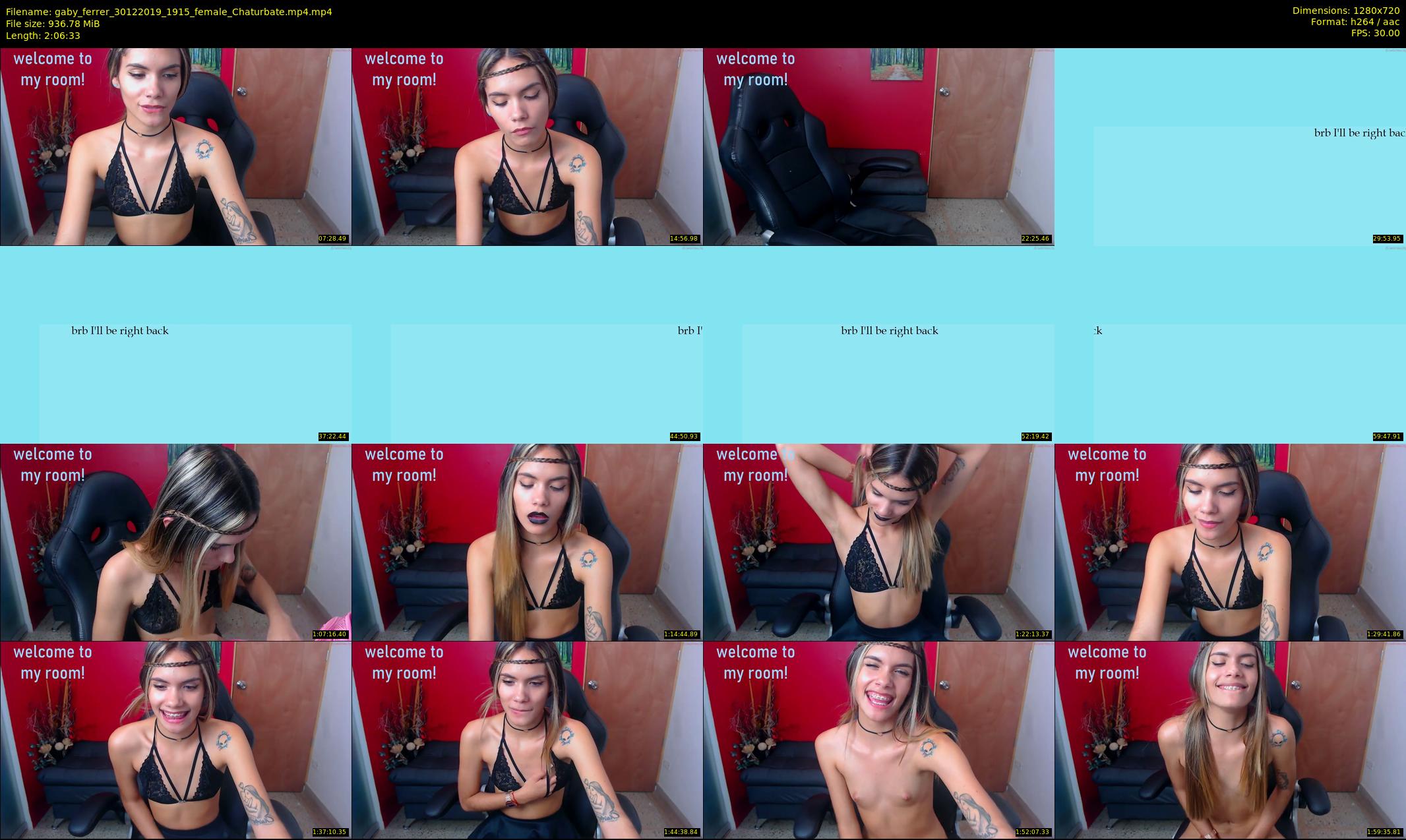 gaby_ferrer — 127 minute Chaturbate female cam show recording, 720p, Dec 30, 2019