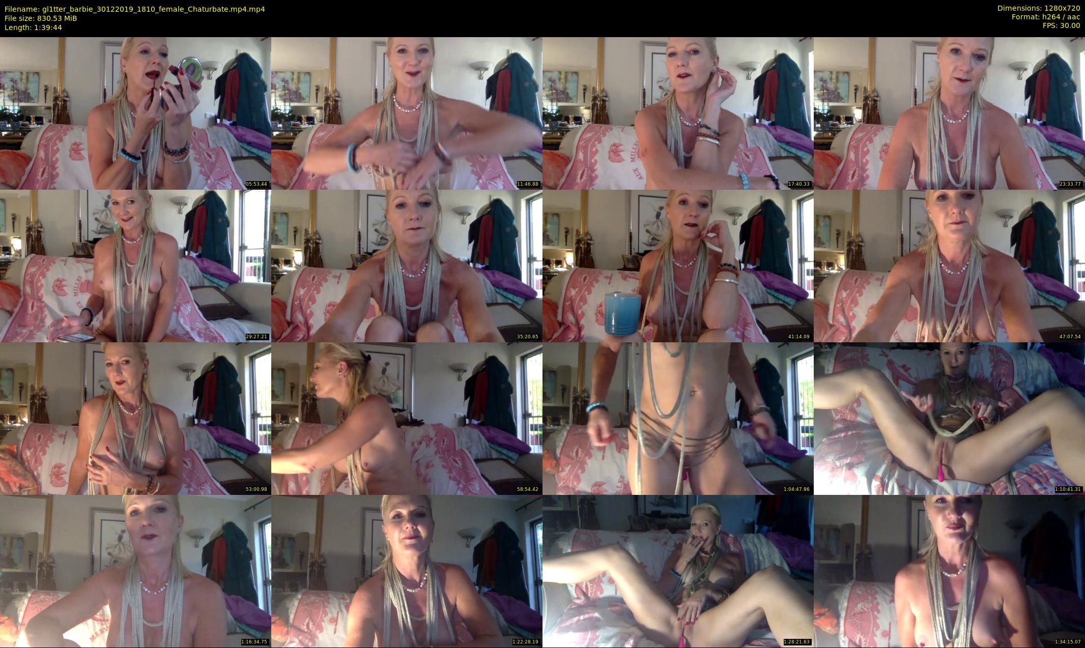 gl1tter_barbie — 100 minute Chaturbate female cam show recording, 720p, Dec 30, 2019