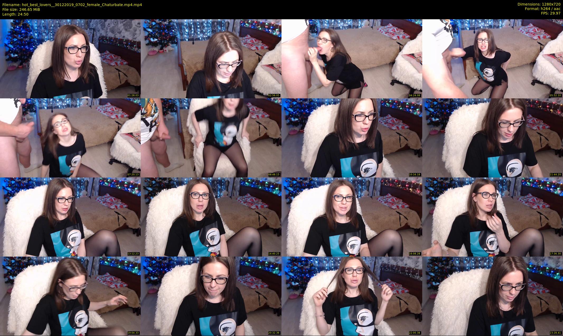 hot_best_lovers_ — 25 minute Chaturbate couple cam show recording, 720p, Dec 30, 2019