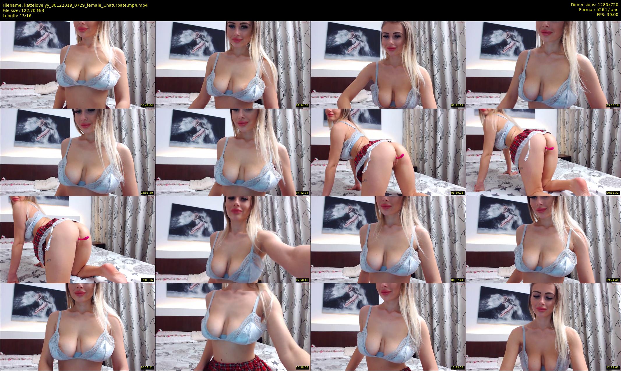 kattelovelyy — 14 minute Chaturbate female cam show recording, 720p, Dec 30, 2019