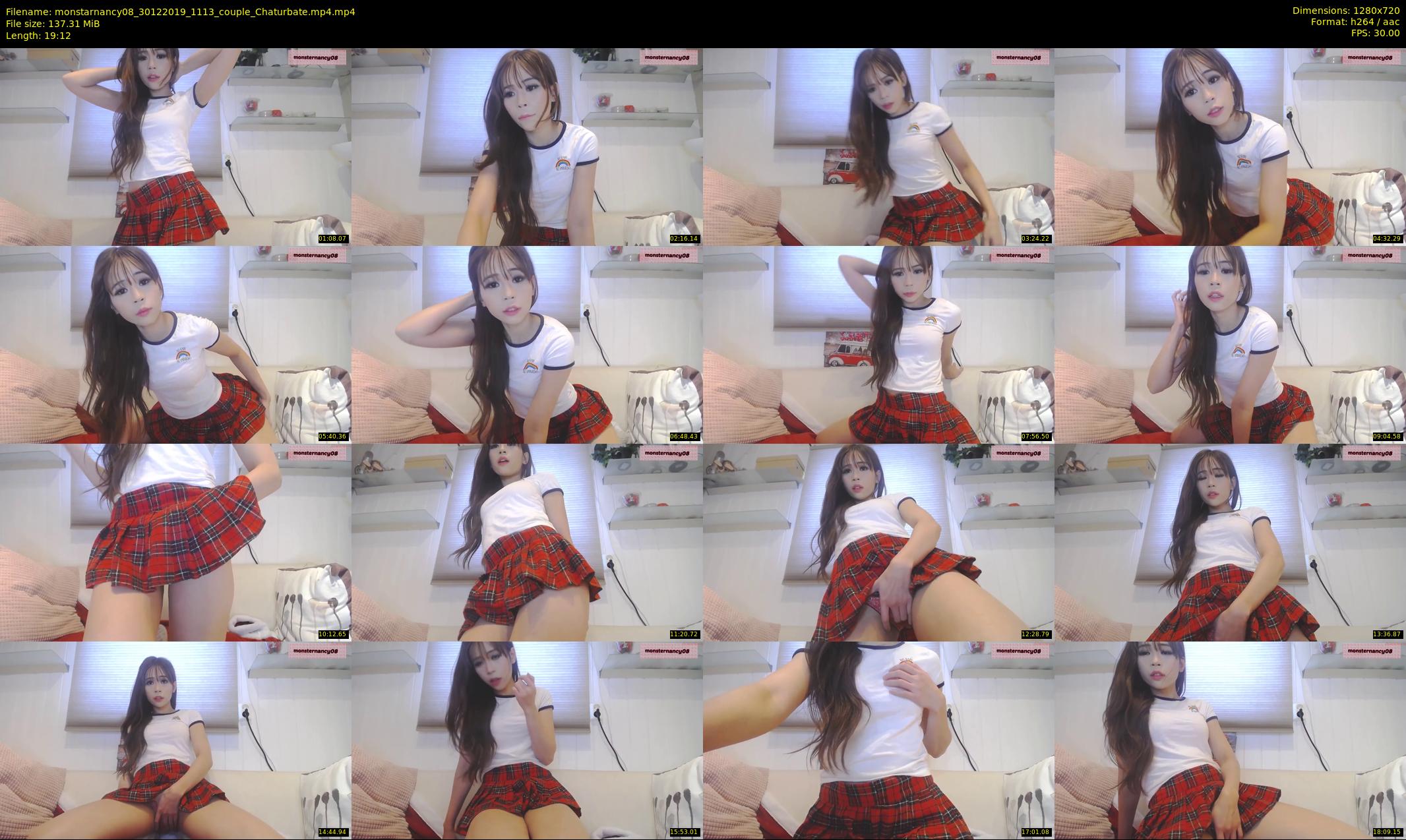 monstarnancy08 — 20 minute Chaturbate female cam show recording, 720p, Dec 30, 2019