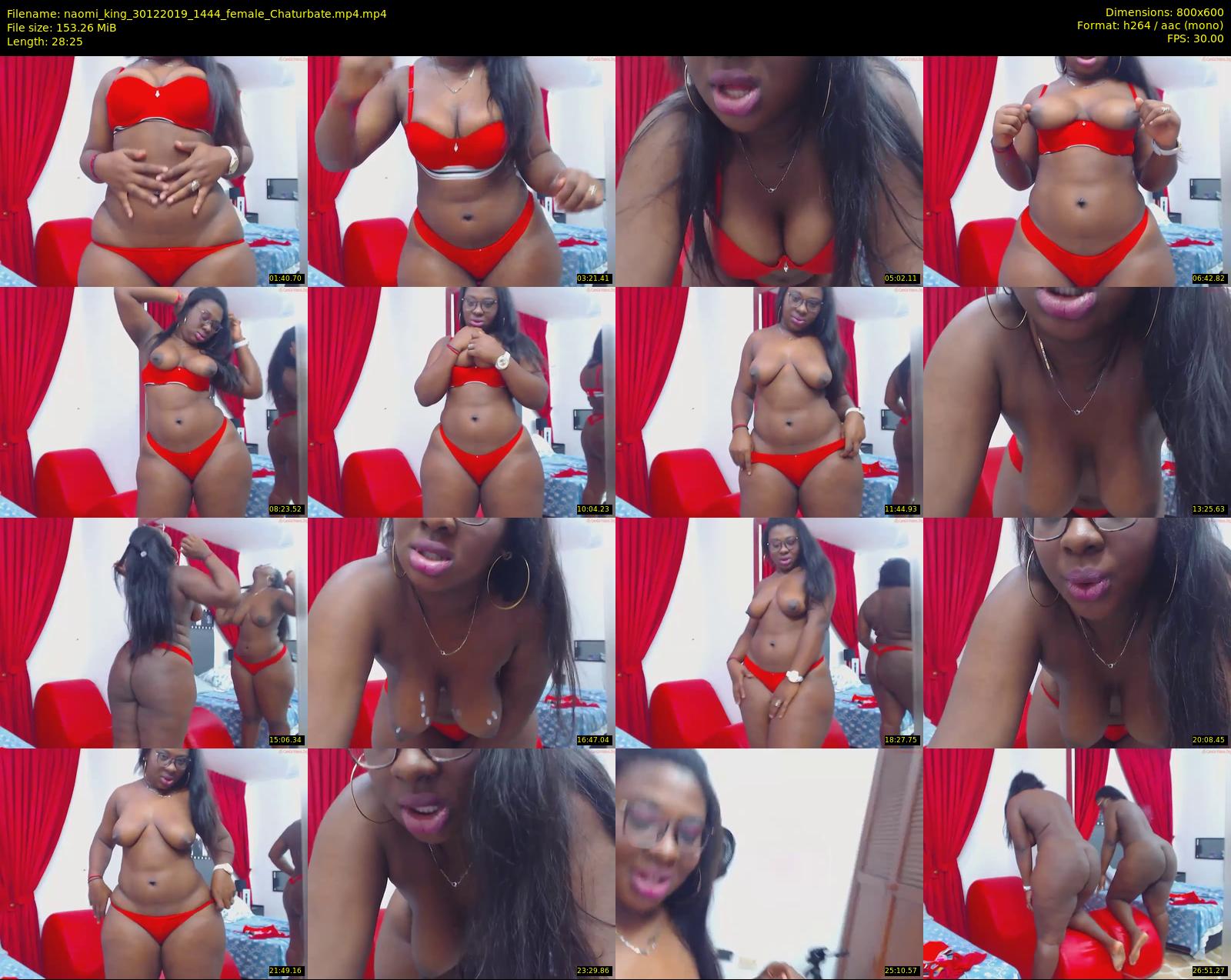 naomi_king — 29 minute Chaturbate female cam show recording, 480p, Dec 30, 2019