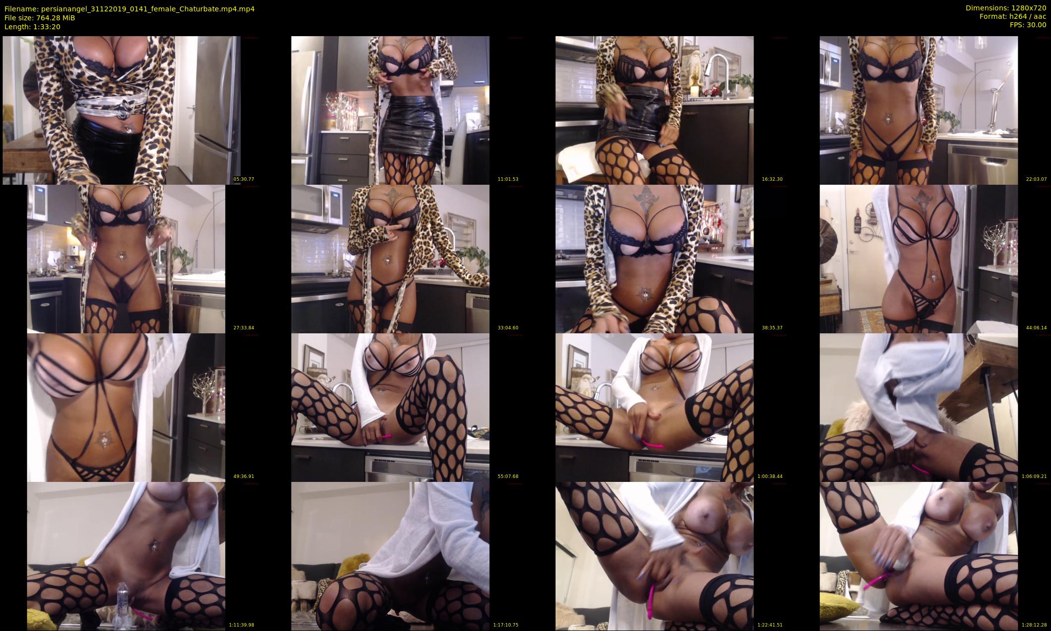 persianangel — 94 minute Chaturbate female cam show recording, 720p, Dec 31, 2019