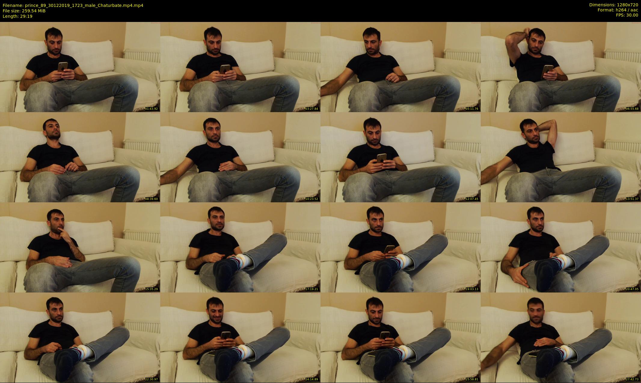 prince_89 — 30 minute Chaturbate male cam show recording, 720p, Dec 30, 2019
