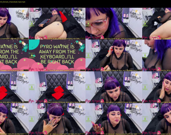 pyrowayne — 61 minute Chaturbate female cam show recording, 720p, Dec 31, 2019