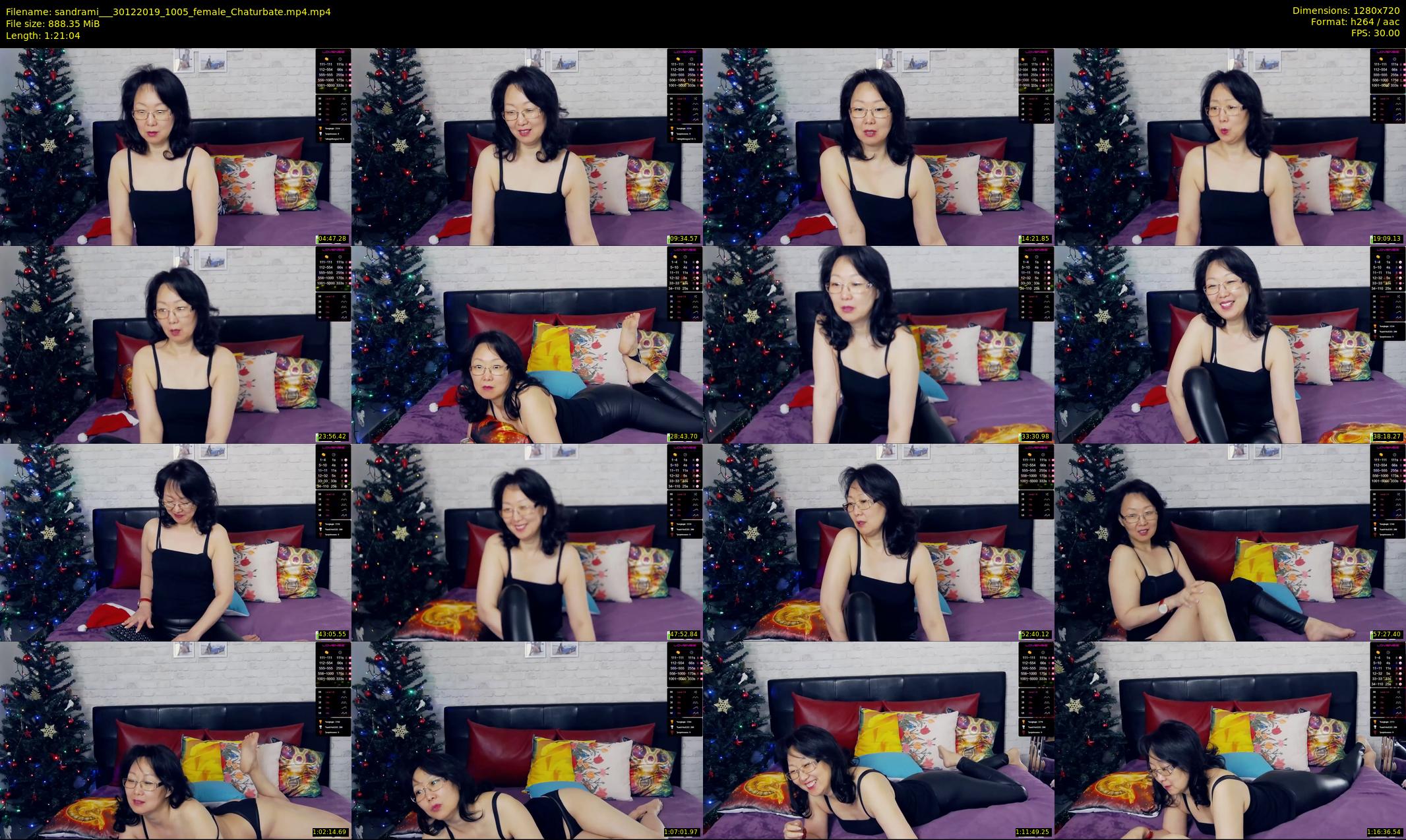 sandrami__ — 82 minute Chaturbate female cam show recording, 720p, Dec 30, 2019