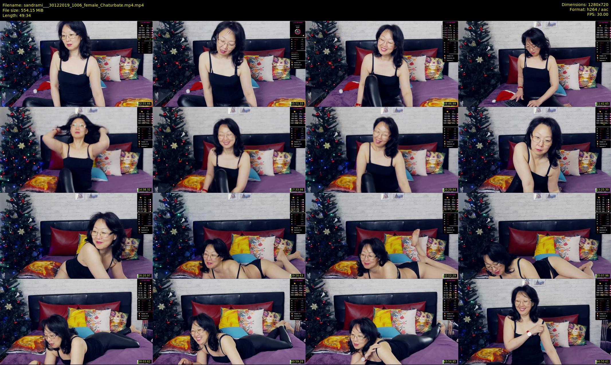 sandrami__ — 50 minute Chaturbate female cam show recording, 720p, Dec 30, 2019